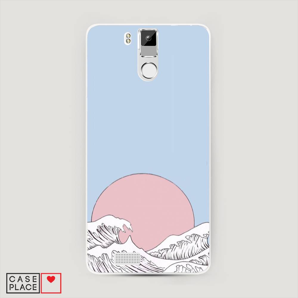 

Чехол Awog на Oukitel K6000 Pro / Оукитель K6000 Pro "Японское солнце", 230150-10