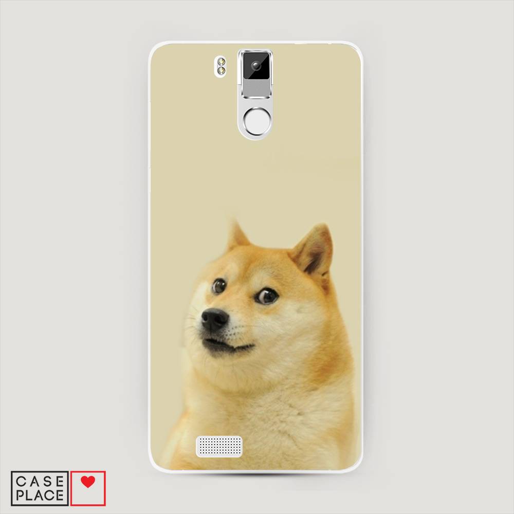 

Чехол Awog на Oukitel K6000 Pro / Оукитель K6000 Pro "Собака подозревака", Коричневый;желтый;бежевый, 230150-9