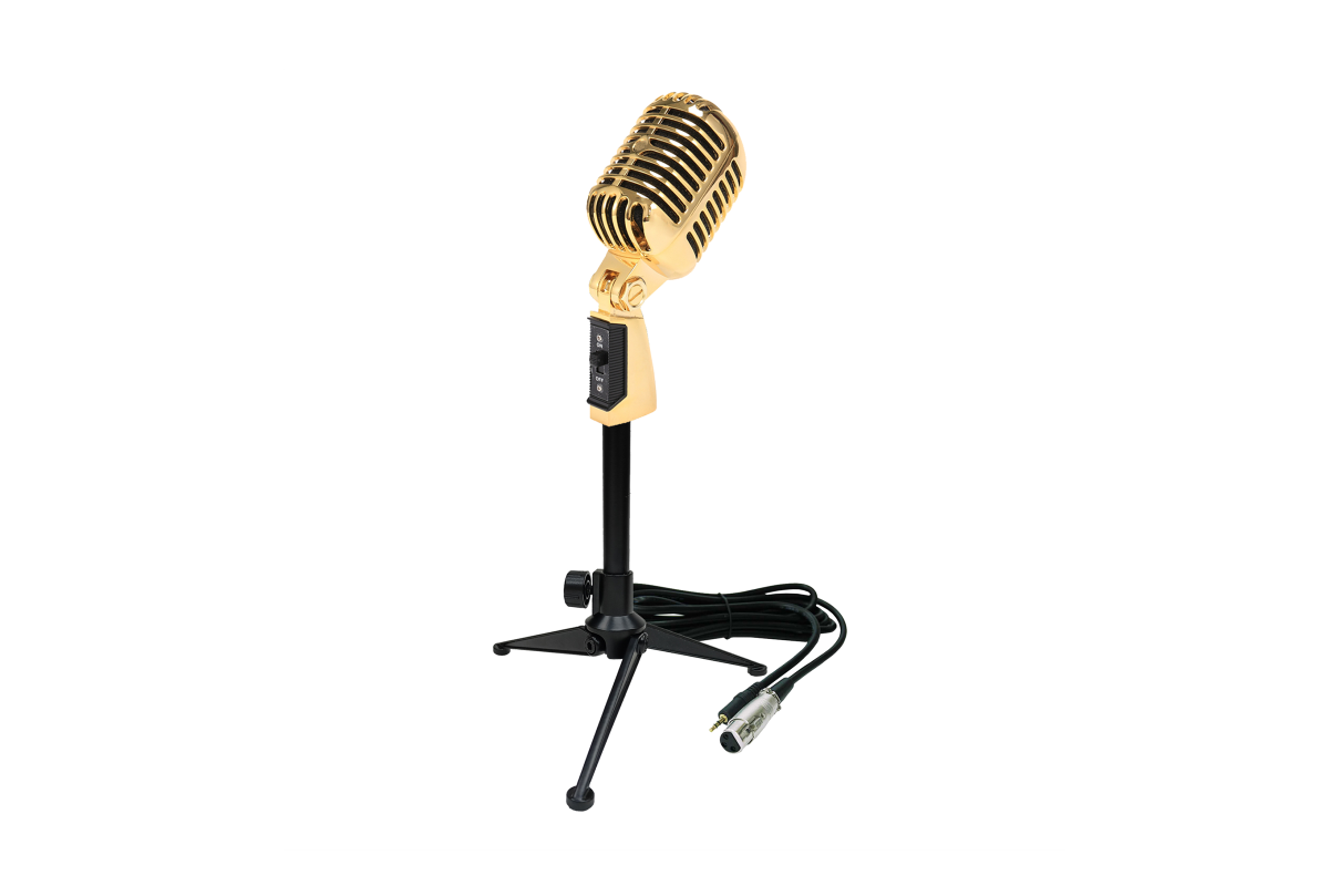 

Микрофон Mobicent MCER211200 Gold, MCER211200