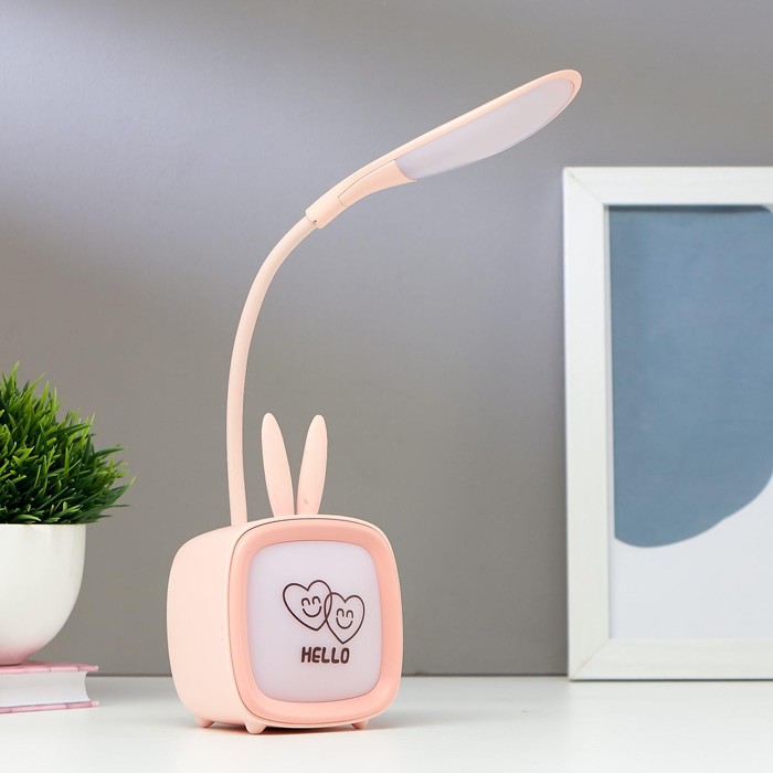 

Лампа настольная Risalux с RGB подсветкой 1668/1 8хLED 1.5Вт USB АКБ МИКС