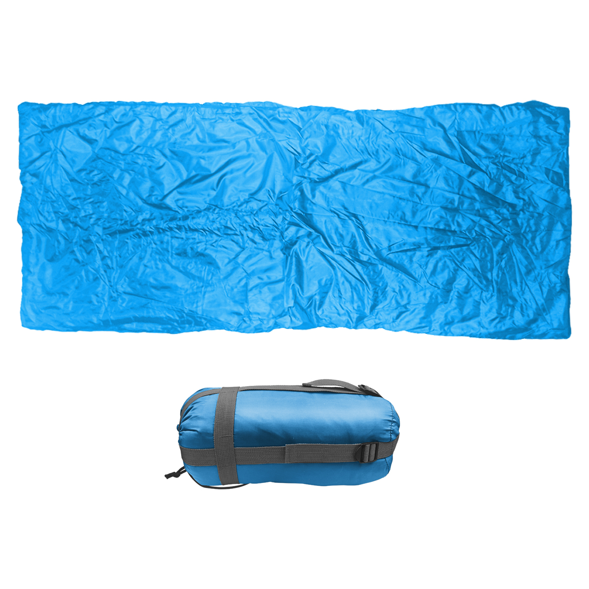 Спальный мешок Shamoon голубой, левый/ правый