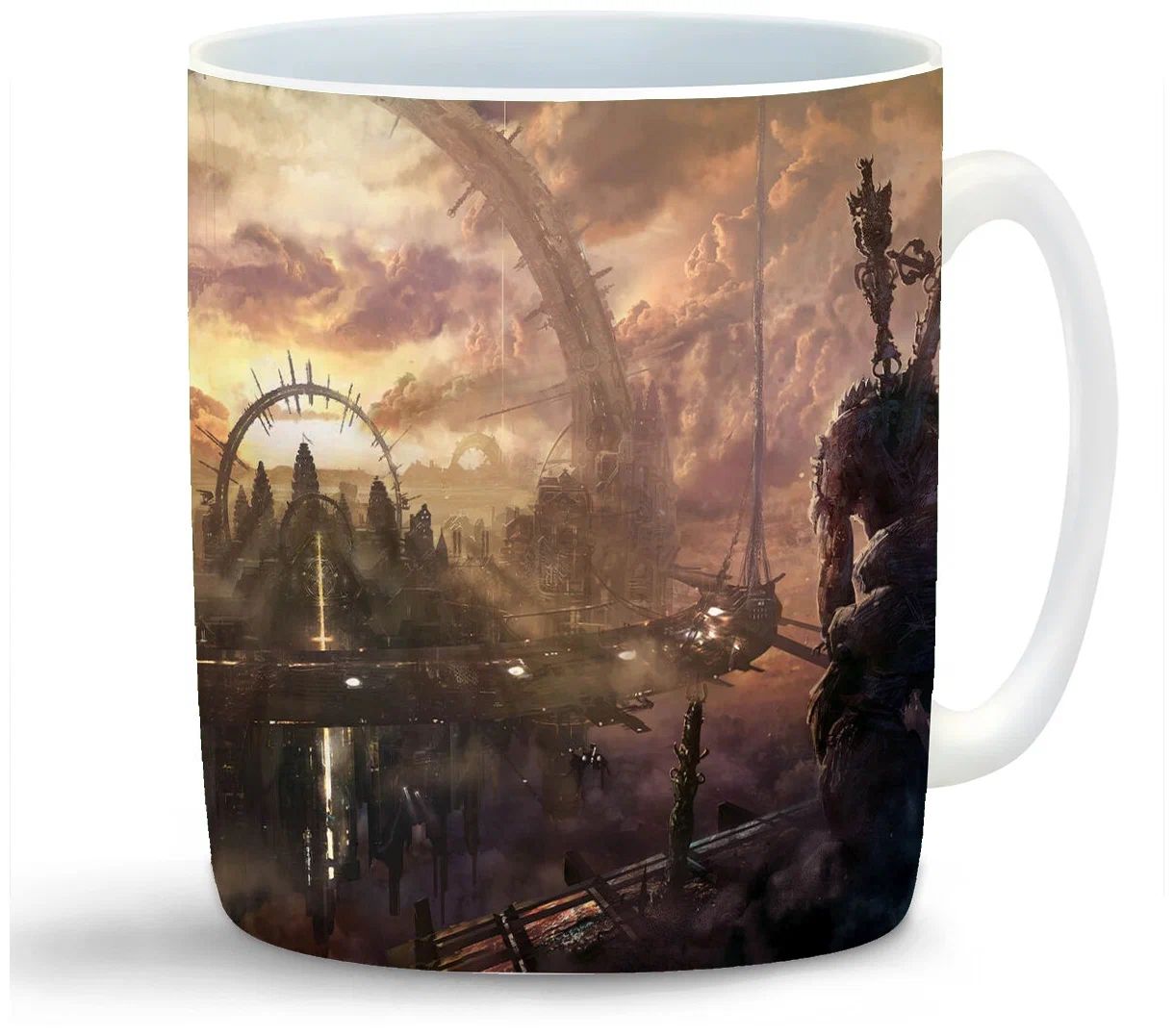 

Кружка CoolPodarok asuras wrath Город Парит Монстр