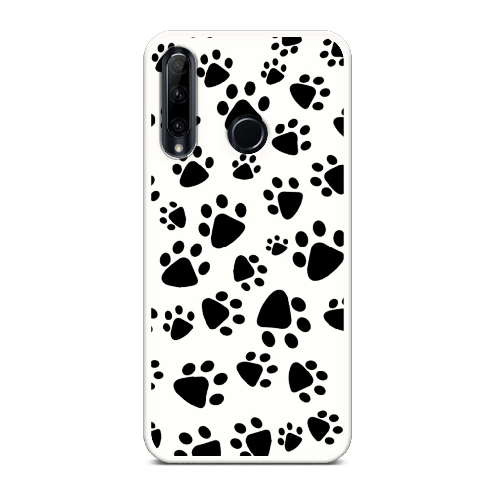 

Чехол Awog на Huawei P20 Pro "Лапки черные", Черный, 69257-1