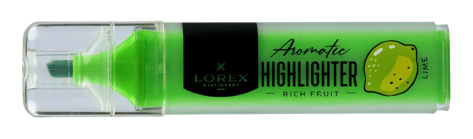 

Маркер текстов. ароматизированный LOREX RICH FRUIT 1-35 мм зелен. скошенный, Зеленый