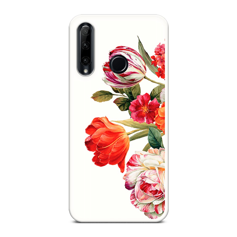 

Чехол Awog на Huawei P20 Pro "Весенний букет", Красный;розовый;зеленый, 69257-1