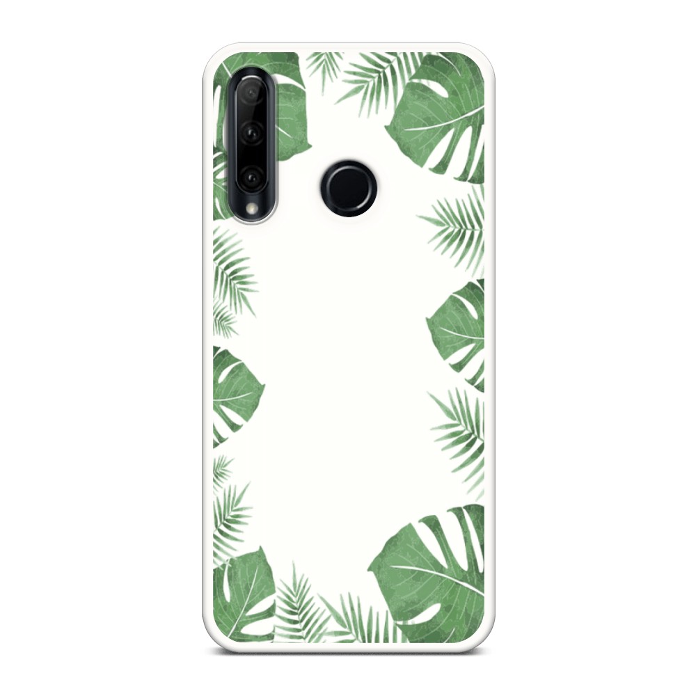 

Чехол Awog на Huawei P20 Pro "Листья папоротника рамка", Зеленый, 69257-1