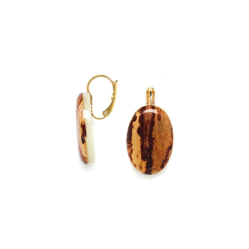 

Серьги из бижутерного сплава со смолой Nature Bijoux NB23.1-12-78238, NB23.1-12-78238