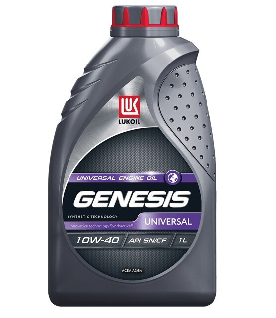 

Масло Лукойл Genesis UNIVERSAL 10/40 SN/CF A3/B3, A3/B4 полусинтетическое 1 л