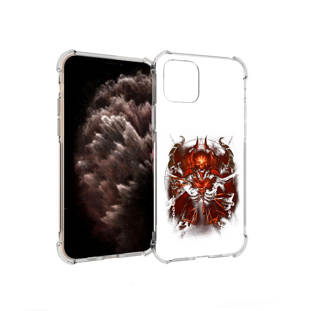 

Чехол MyPads Tocco для Apple iPhone 11 Pro яркий демон, Прозрачный, Tocco