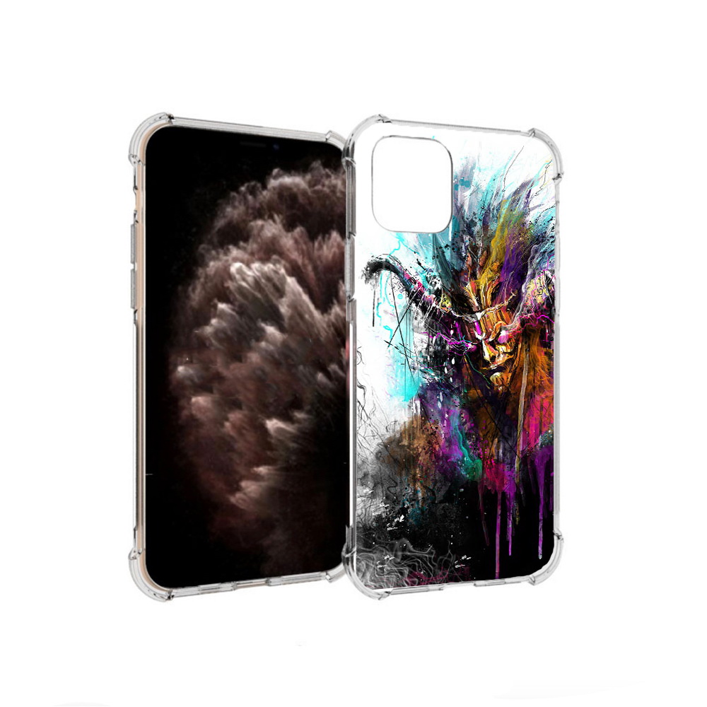 

Чехол MyPads Tocco для Apple iPhone 11 Pro яркий дьявол, Прозрачный, Tocco