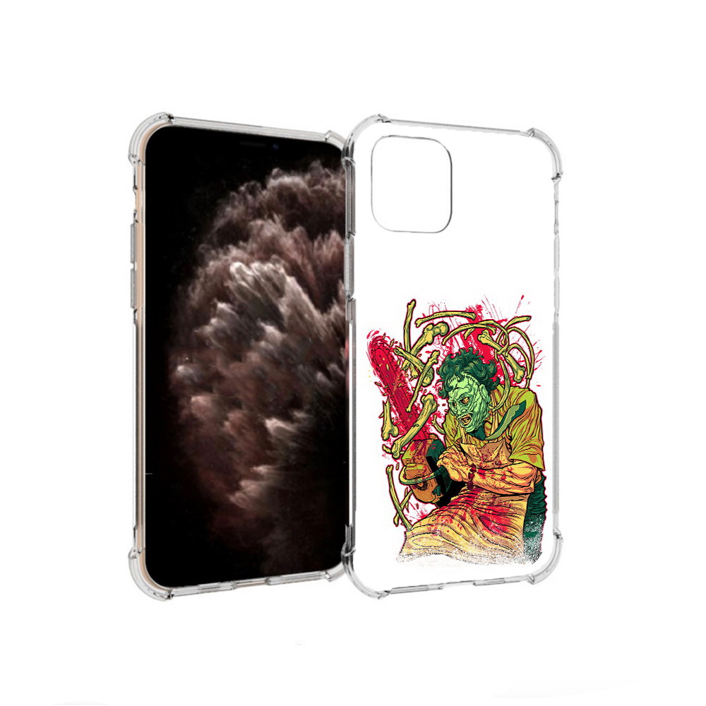 

Чехол MyPads Tocco для Apple iPhone 11 Pro яркий мясник, Прозрачный, Tocco