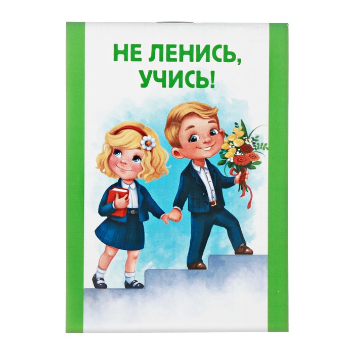 

Блокнот ArtFox Не ленись, учись!, А7, 16 листов