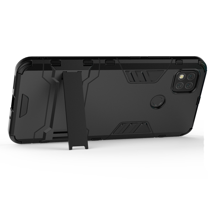 фото Противоударный чехол transformer-2 для xiaomi redmi 9c (черный) black panther