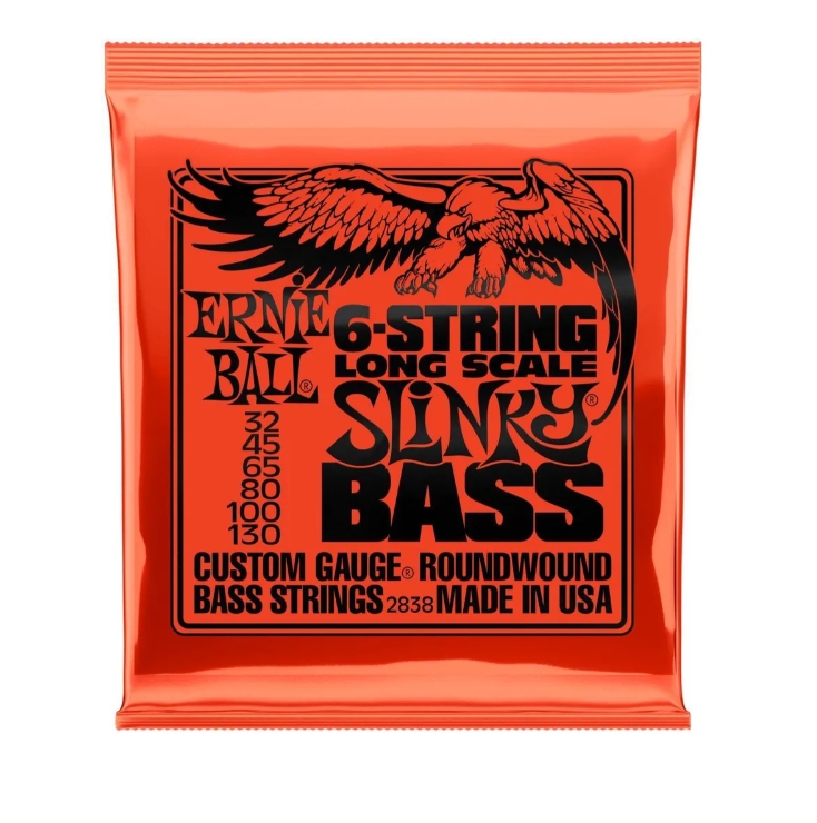 

ERNIE BALL 2838 (32-130) струны для 6-струнной бас-гитары