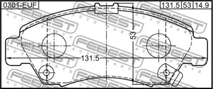 

Колодки пер. honda civic eu/ep/es 2001-2006