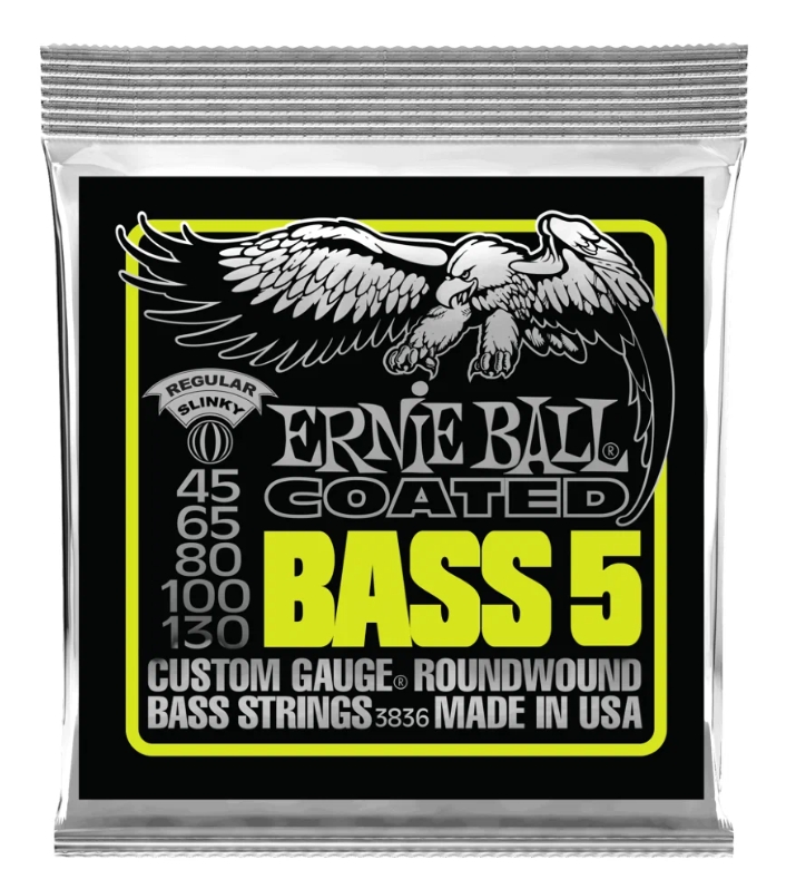 

ERNIE BALL 3836 (45-130) струны для 5-струнной бас-гитары