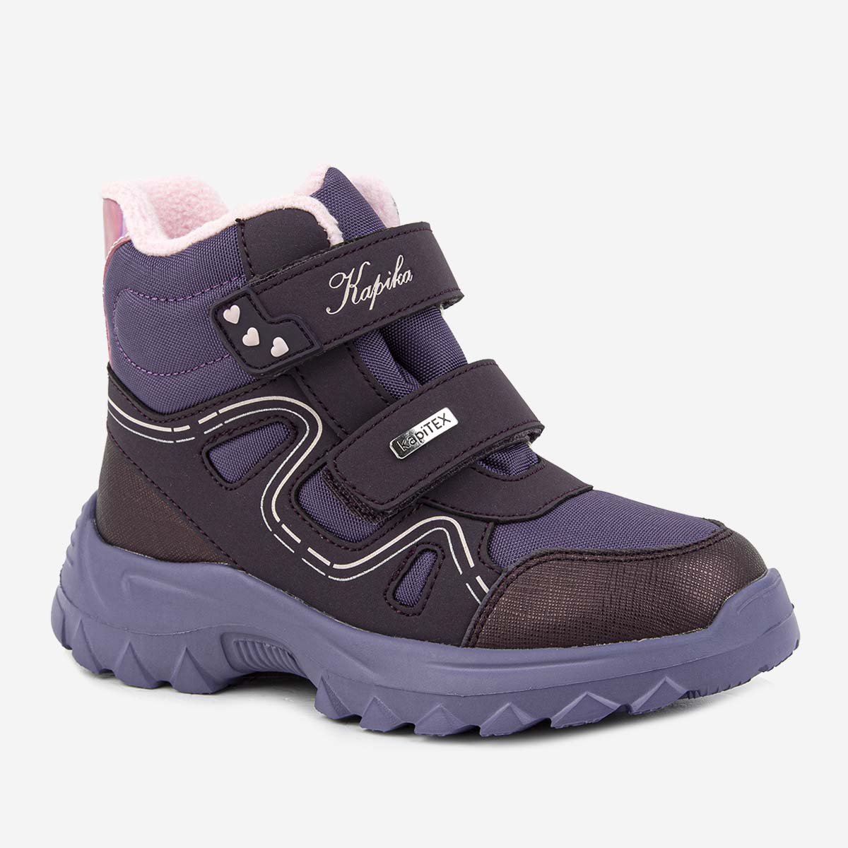 Ботинки детские Kapika 42446л-1, цвет фиолетовый, размер 29 EU