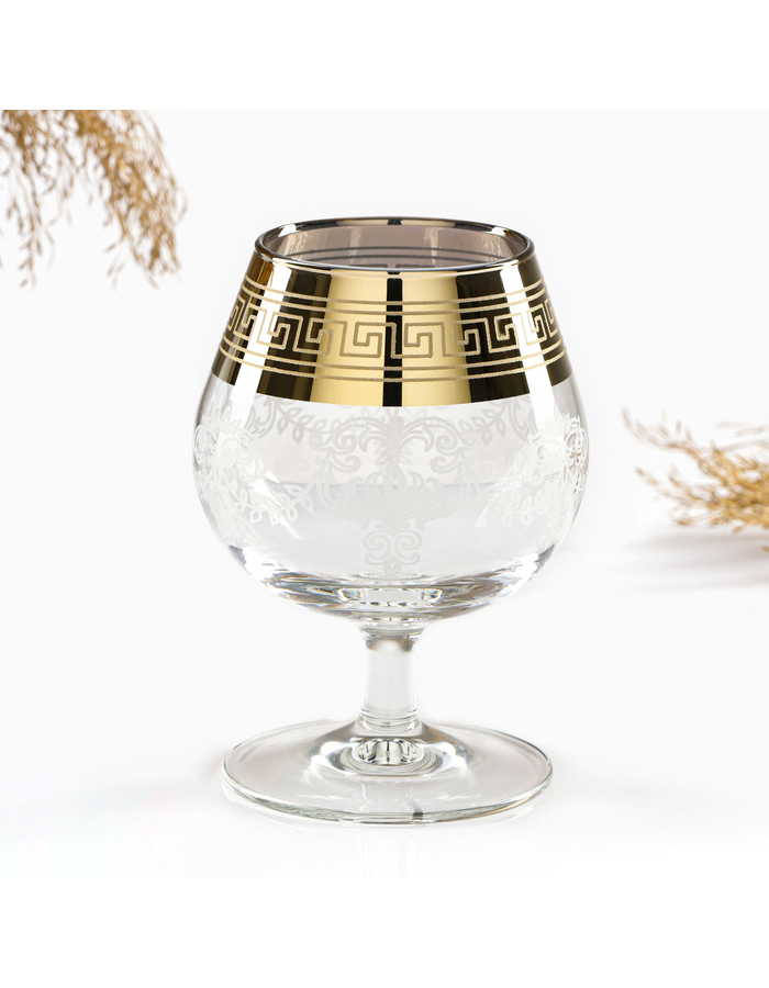 

Бокал с надписью для коньяка, стекло 380 мл, Прозрачный