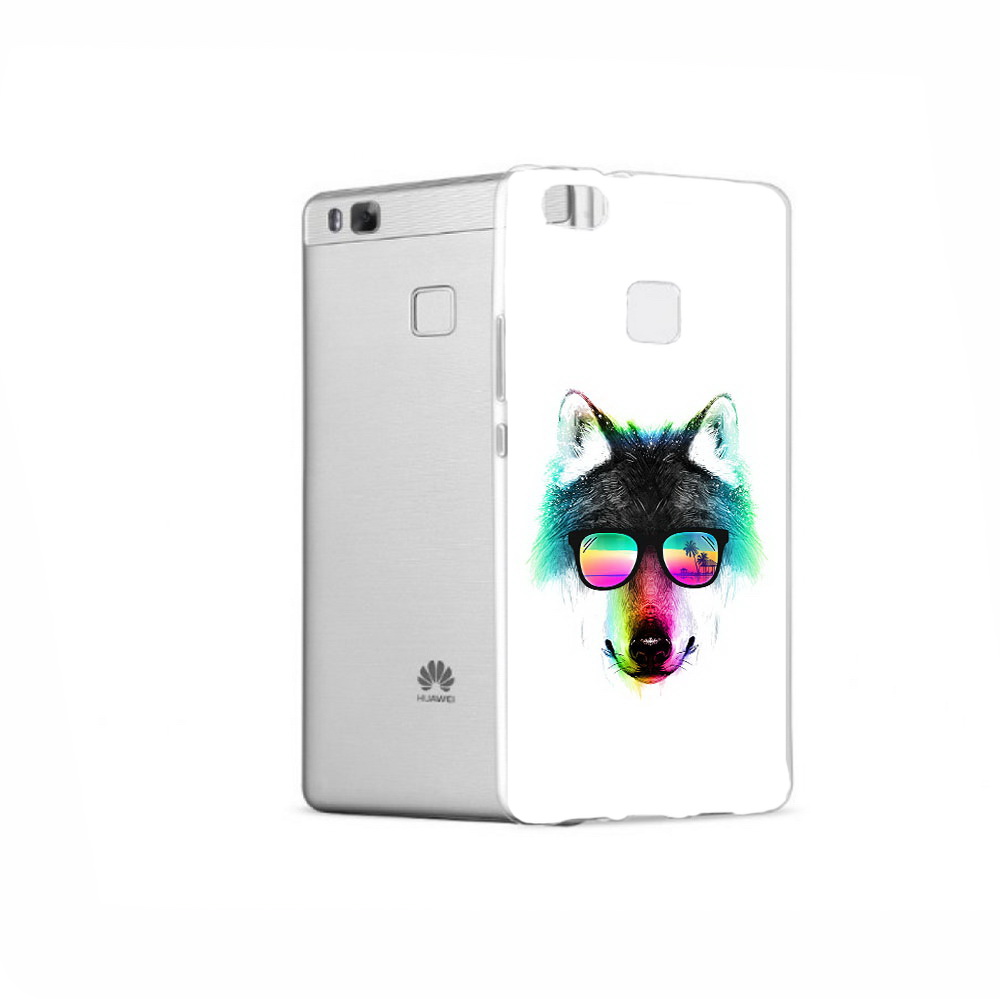 

Чехол MyPads Tocco для Huawei P9 радужный волк, Прозрачный, Tocco