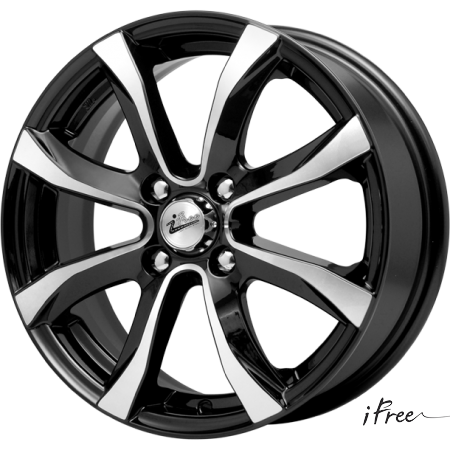 

Колесный диск iFree Дайс (КС696) (Блэк Джек) 6xR15 ET38 4*100 D67.1