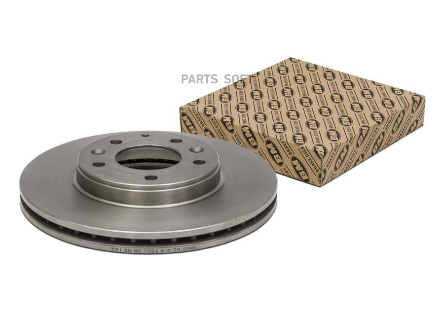 

BM-MOTORSPORT BDV524 BD V 524_диск тормозной передний\ Mazda 6 1.8-2.3/2.0Di 02 1шт