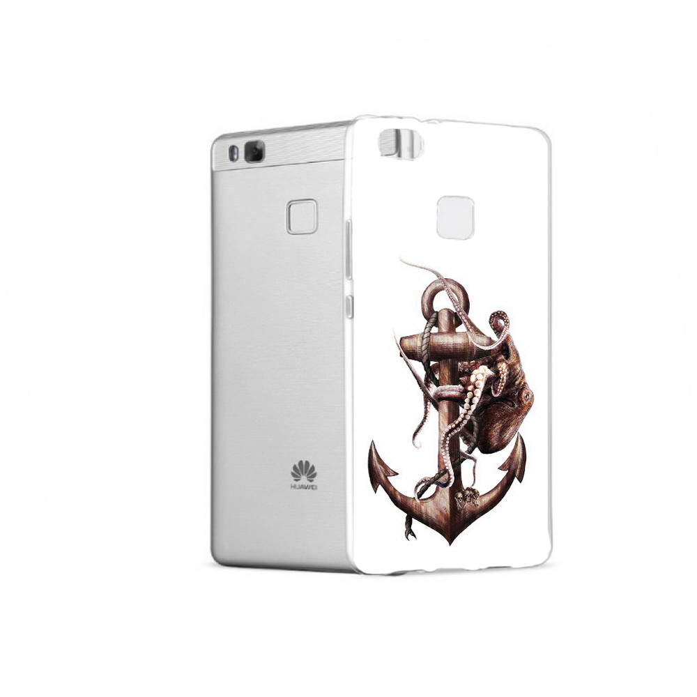 

Чехол MyPads Tocco для Huawei P9 ржавый якорь, Прозрачный, Tocco