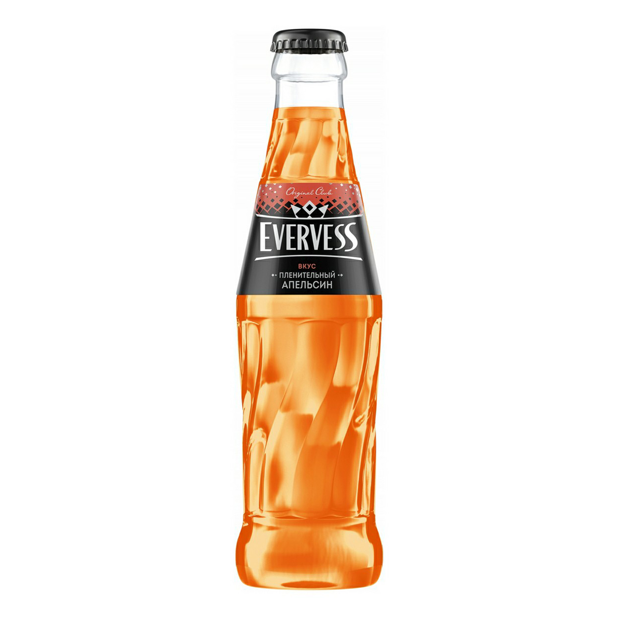 Газированный напиток Evervess Пленительный апельсин 0,25 л