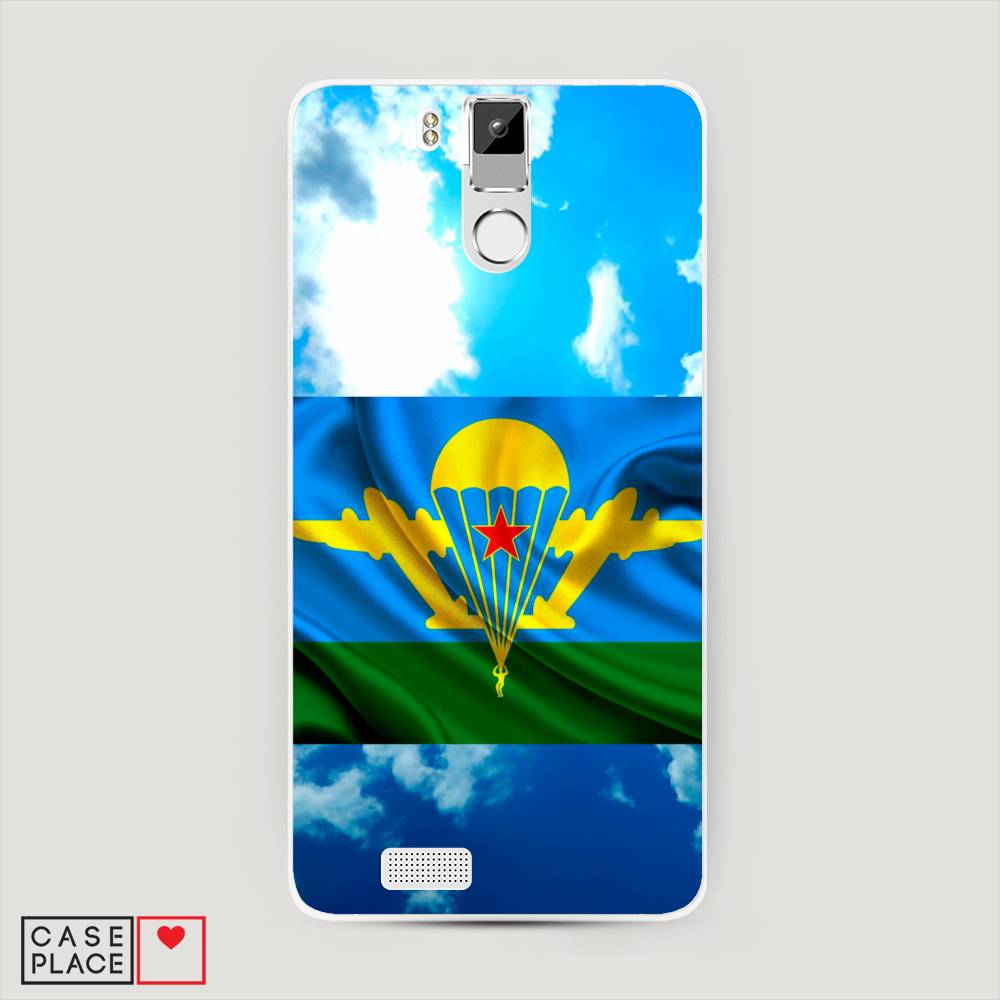 

Чехол Awog на Oukitel K6000 Pro / Оукитель K6000 Pro "ВДВ флаг в небесах", Синий;зеленый;желтый, 230150-5