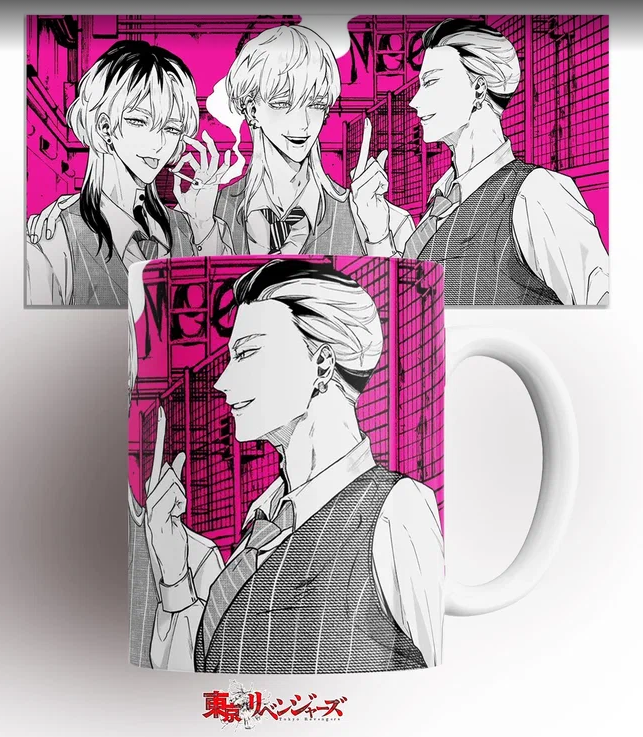 

Кружка аниме Токийские мстители бонтен tokyo revengers anime персонажи 330 мл, Кружка Токийские мстители Бонтен/Tokyo Revengers/аниме/anime/с принтом. 330 мл.