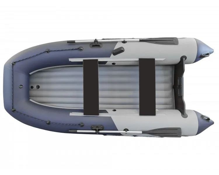 Надувная лодка НДНД Grouper 335 (330), серо-синий