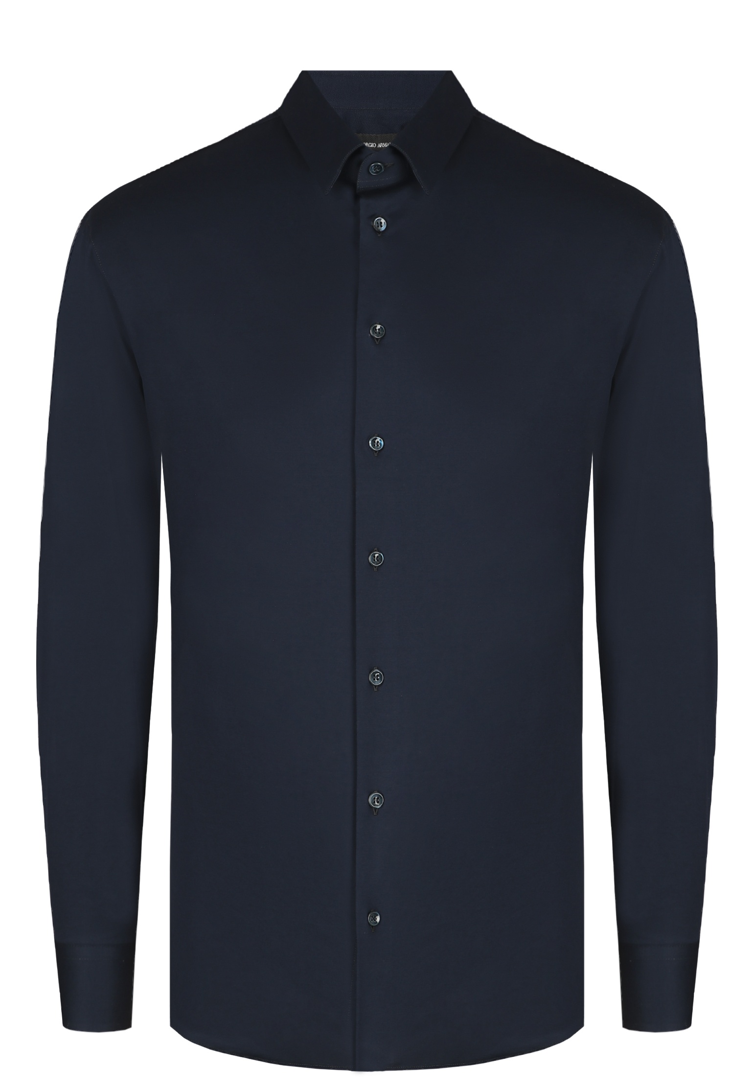 Рубашка мужская Giorgio Armani 140796 синяя 40 CM