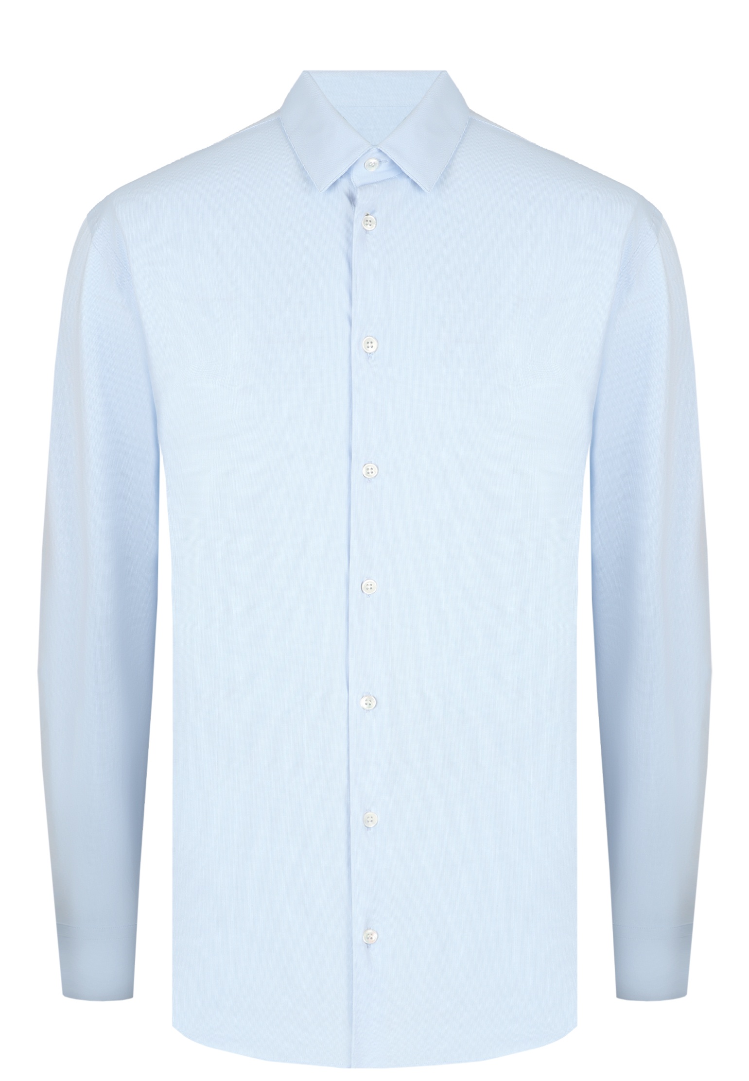 Рубашка мужская Giorgio Armani 140797 синяя 40 CM