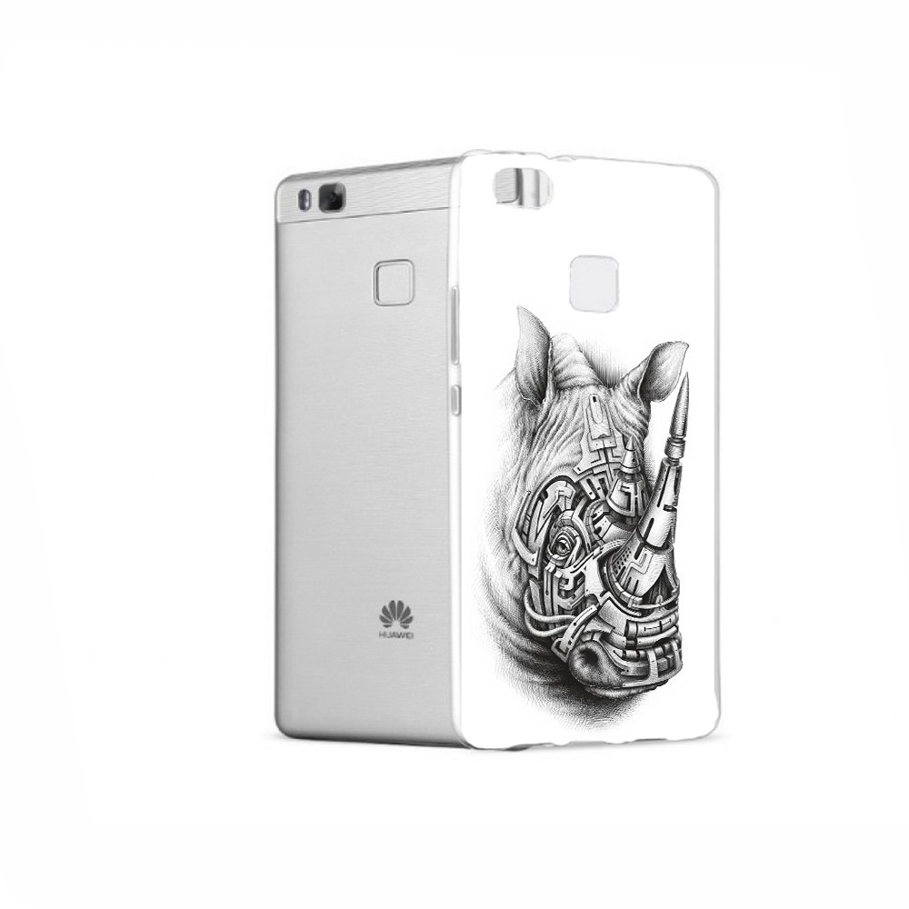 

Чехол MyPads Tocco для Huawei P9 стальной носорог, Прозрачный, Tocco