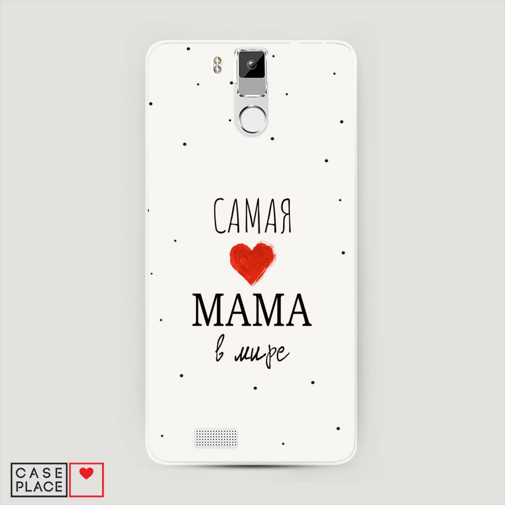 

Чехол Awog на Oukitel K6000 Pro / Оукитель K6000 Pro "Самая любимая мама", Красный;черный;бежевый, 230150-6