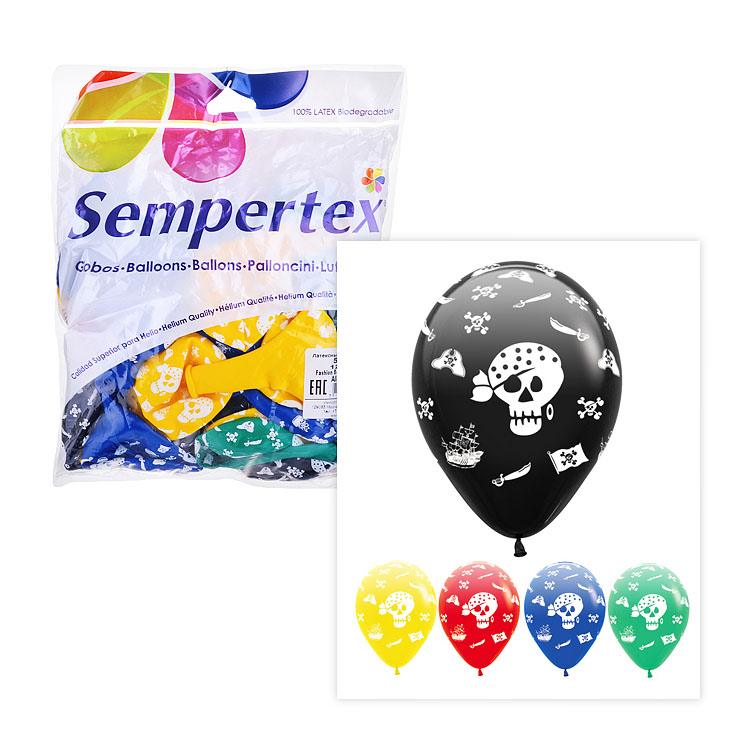 

Sempertex 30 см, Пираты, пастель, 50 шт, 30 см, Пираты, пастель, 50 шт