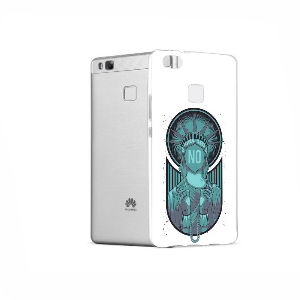 

Чехол MyPads Tocco для Huawei P9 статуя свободы зеленый, Прозрачный, Tocco