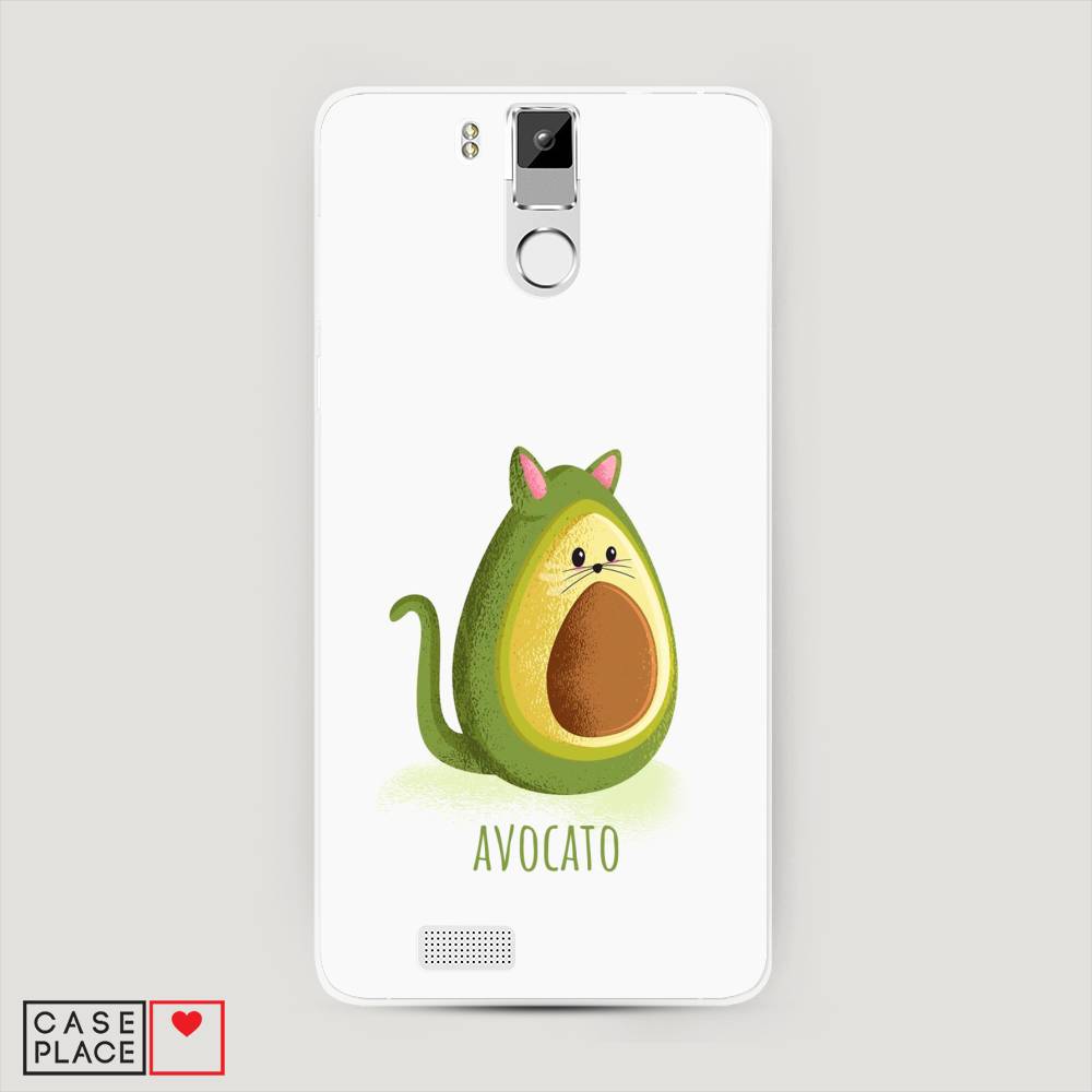 

Чехол Awog на Oukitel K6000 Pro / Оукитель K6000 Pro "Avocato", Зеленый;коричневый, 230150-10