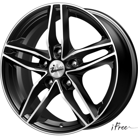 

Колесный диск iFree Moskva (КС689) (Блэк Джек) 6.5xR16 ET40 5*100 D67.1, Черный