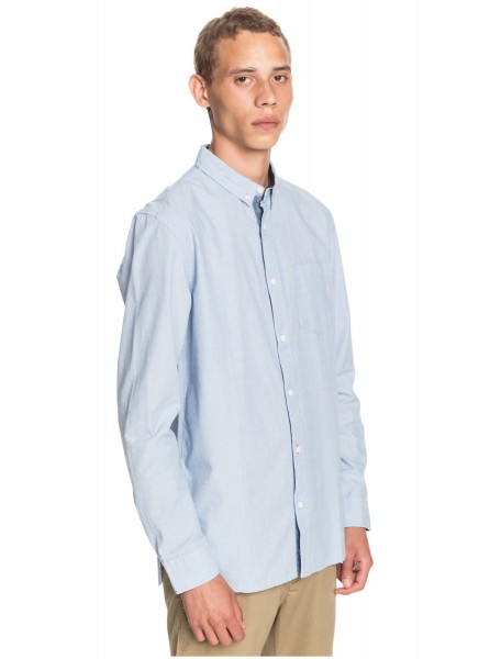 фото Мужская рубашка с длинным рукавом wilsden, светло-голубой, xxl quicksilver