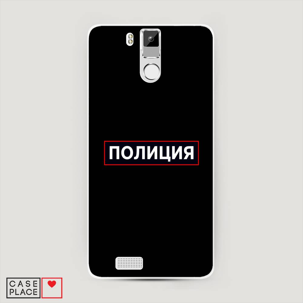 

Чехол Awog на Oukitel K6000 Pro / Оукитель K6000 Pro "Police logo", Черный;белый;красный, 230150-5