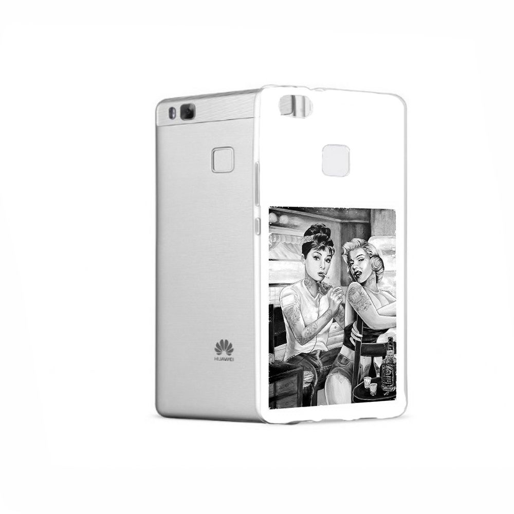

Чехол MyPads Tocco для Huawei P9 тату мастер, Прозрачный, Tocco