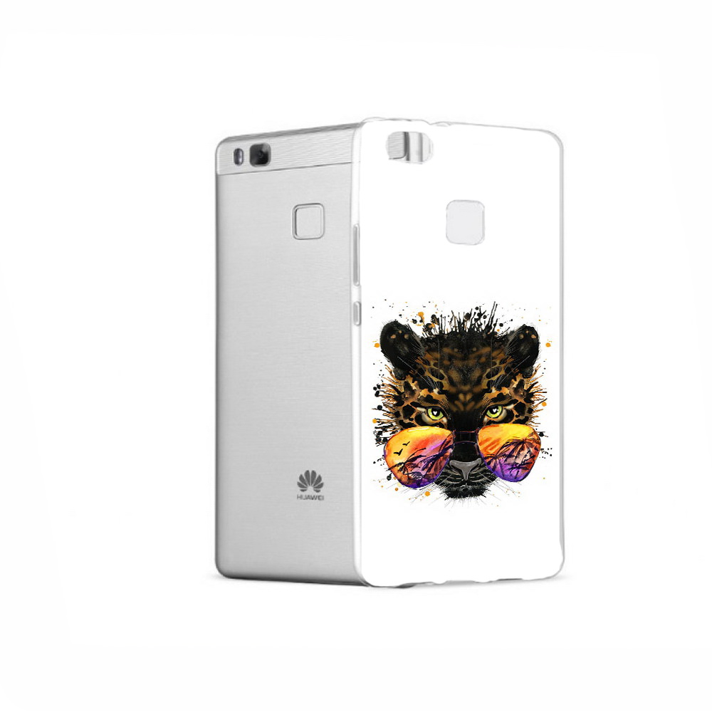 Чехол MyPads Tocco для Huawei P9 тропический леопард