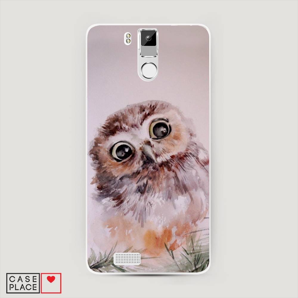 

Чехол Awog на Oukitel K6000 Pro / Оукитель K6000 Pro "Сова на розовом", Розовый;коричневый, 230150-1