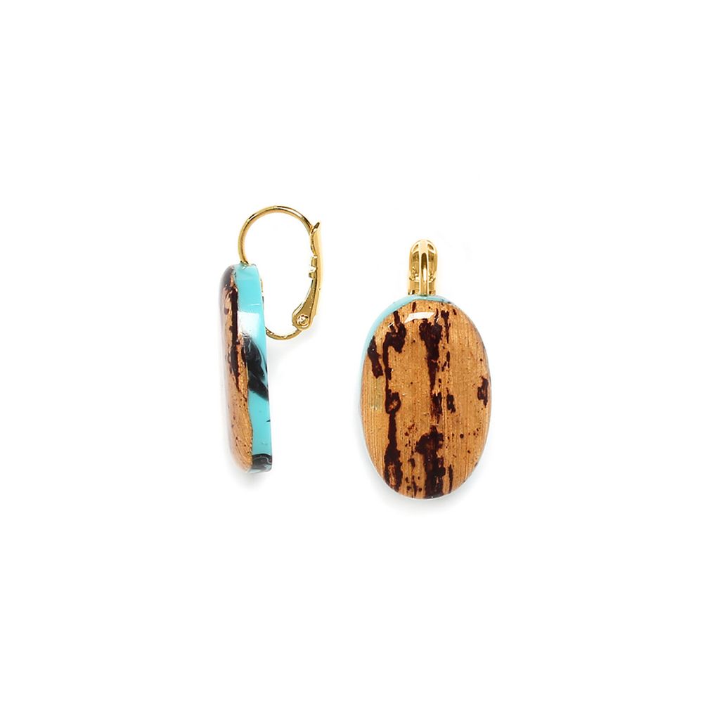 

Серьги из бижутерного сплава со смолой Nature Bijoux NB23.1-12-78237, NB23.1-12-78237