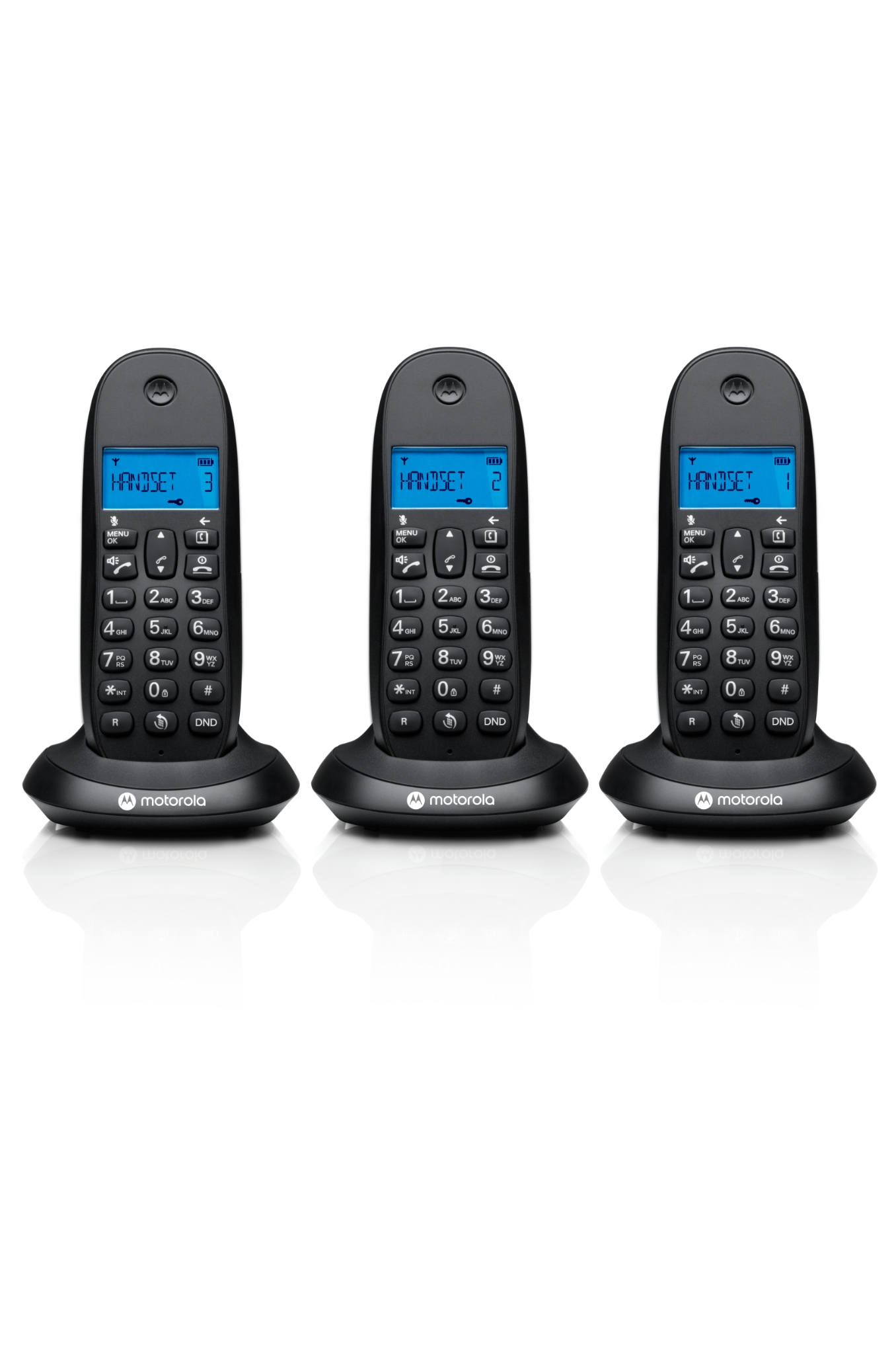 

Беспроводной радиотелефон Motorola C1003, Черный, C1003