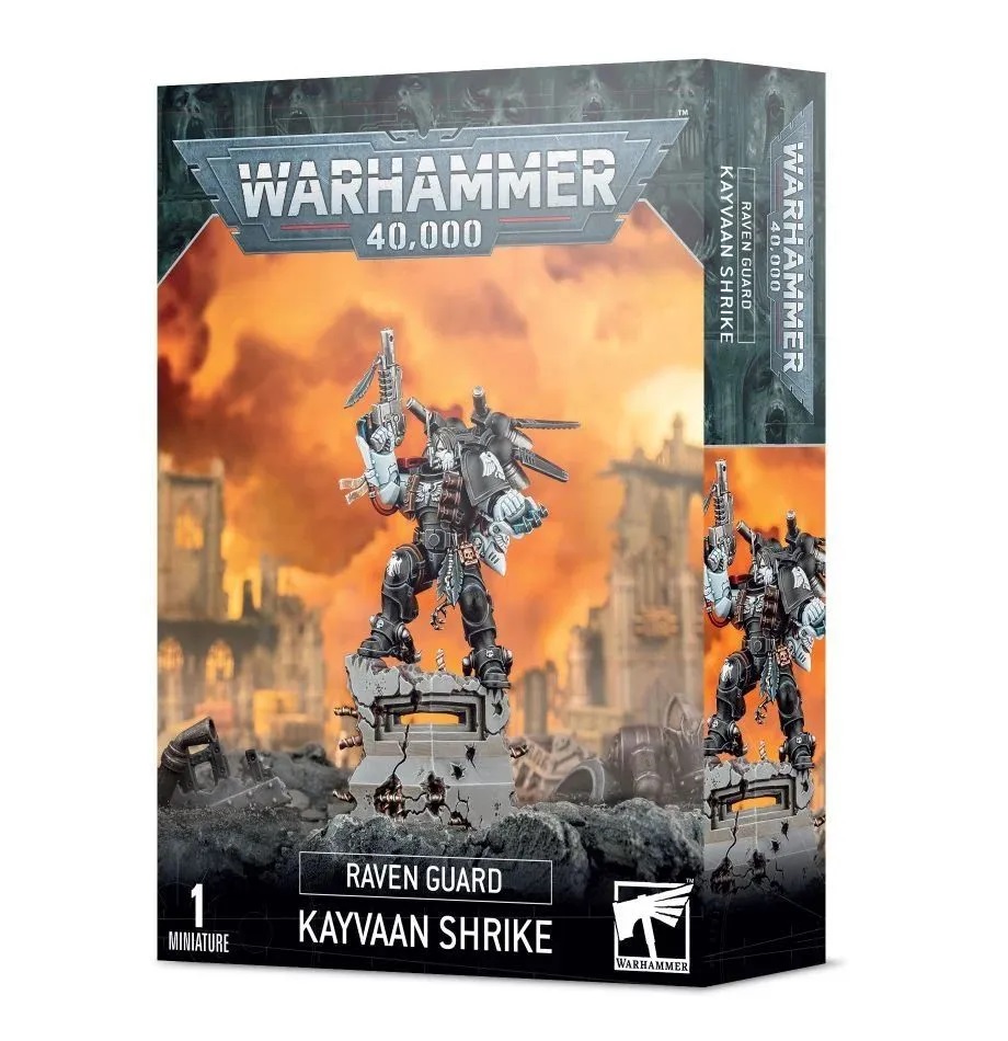 

48-89GW Набор Гвардия Ворона. Кайваан Шрайк Raven Guard Kayvaan Shrike