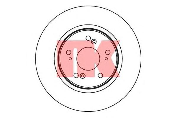 

202653NK диск тормозной передний Honda CR-V 2.0/2.2 07>