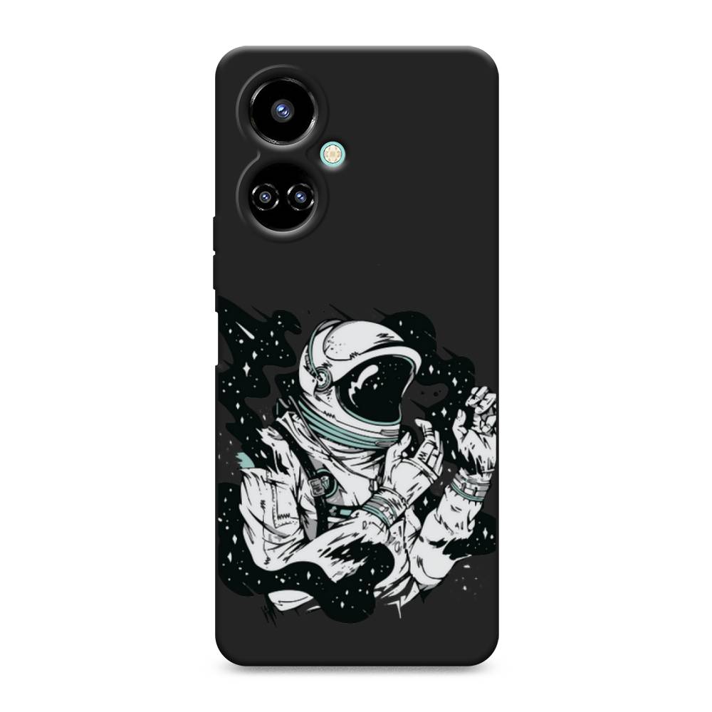 

Чехол Awog 301652-1 для Tecno Camon 19, Camon 19 Pro "Космонавт арт", Черный;бежевый;белый, 301652-1