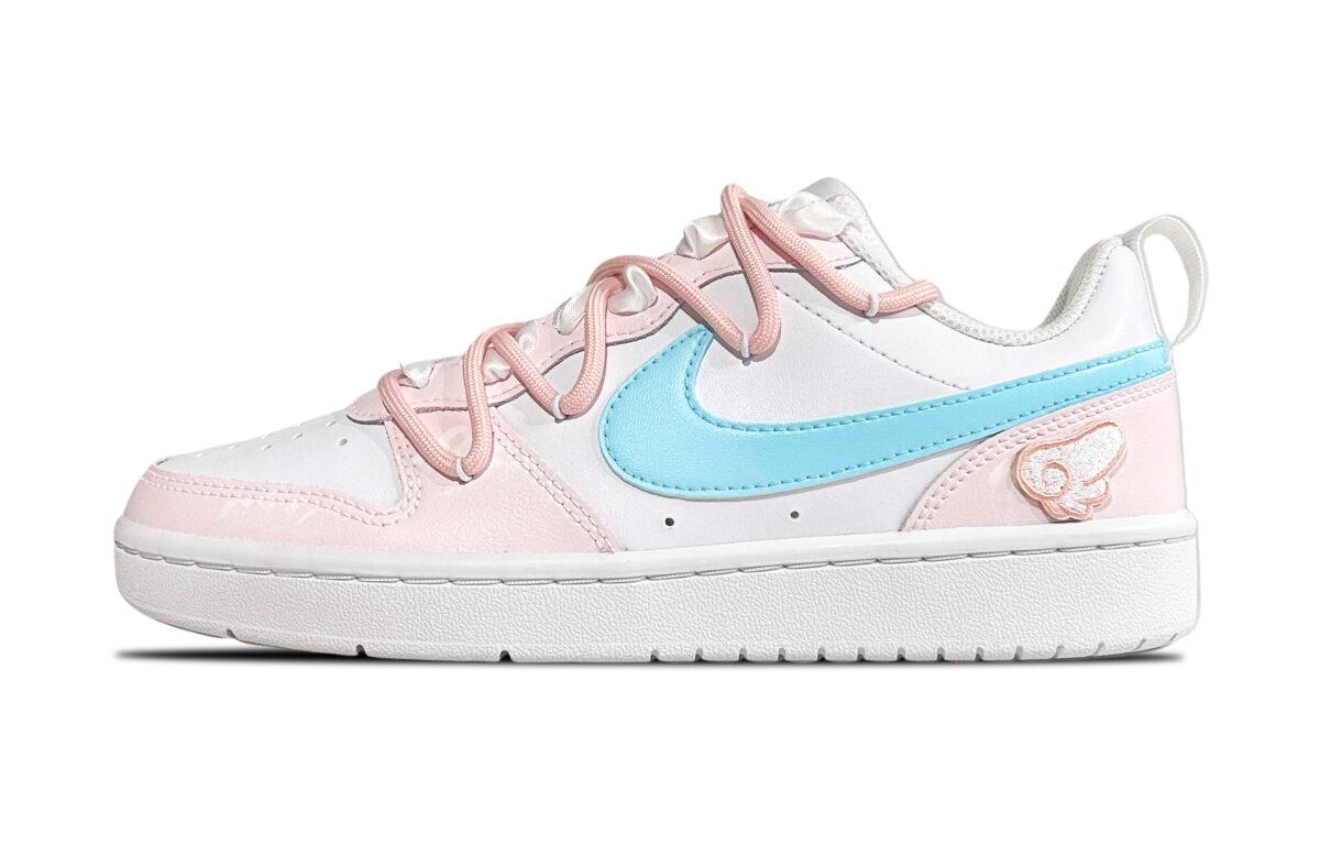 

Кеды унисекс Nike Court Borough Low 2 GS белые 38 EU, Белый, Court Borough Low 2 GS