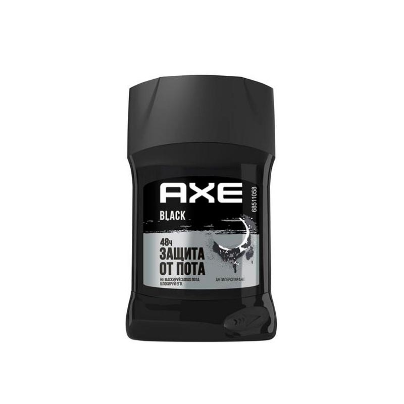 Мужской дезодорант AXE Black твердый 50 мл